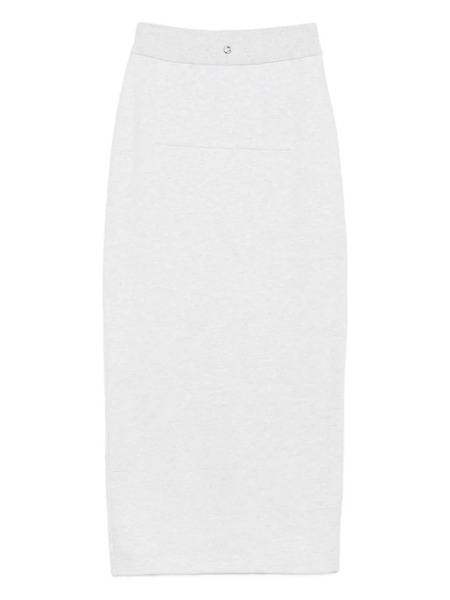  Coperni Panelled Jersey Maxi Skirt - Grey 