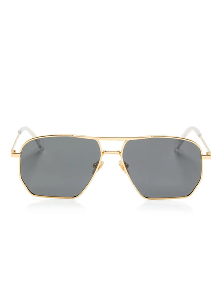  Coperni Pilot-frame Sunglasses - Gold 