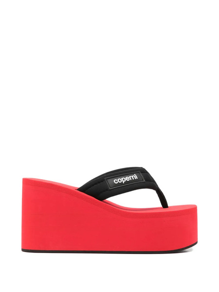  Coperni Platform Flip-flops - Red 