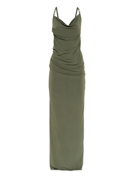  Coperni Ring-strap Maxi Dress - Green 