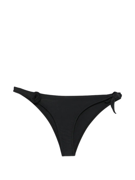  Coperni Rosette Tie Bikini Bottom - Black 