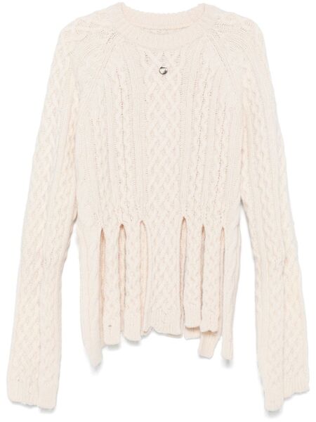  Coperni Shredded Sweater - Neutrals 