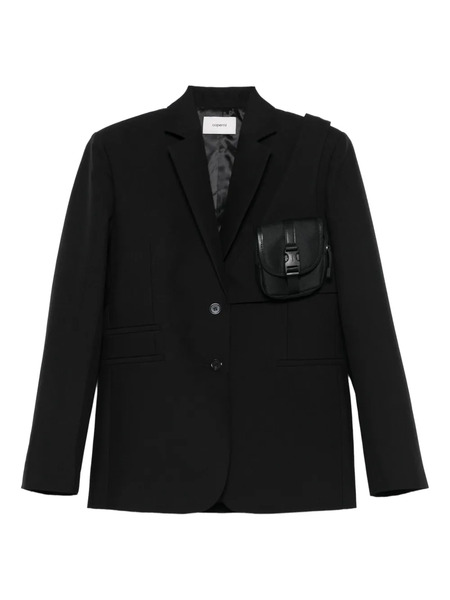  Coperni Single-breasted Blazer - Black 