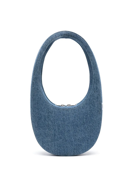  Coperni Swipe Denim Shoulder Bag - Blue 