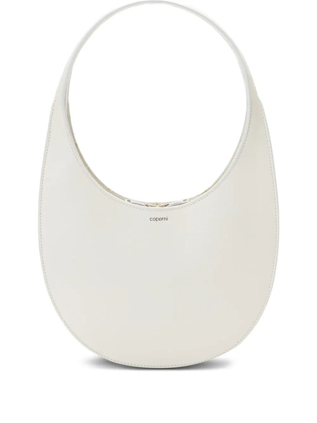  Coperni Swipe Leather Shoulder Bag - White 