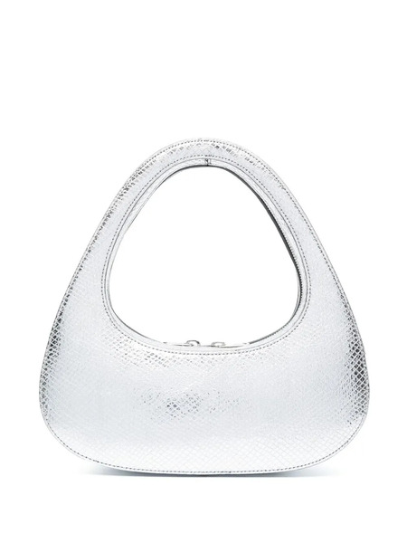  Coperni Swipe Leather Tote Bag - Silver 