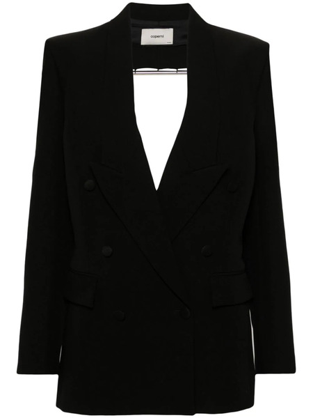  Coperni Triangle-detail Cut-out Blazer - Black 