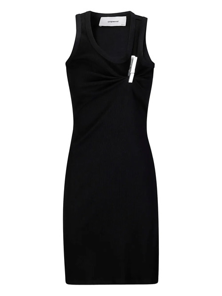  Coperni Washing Clip Mini Dress - Black 