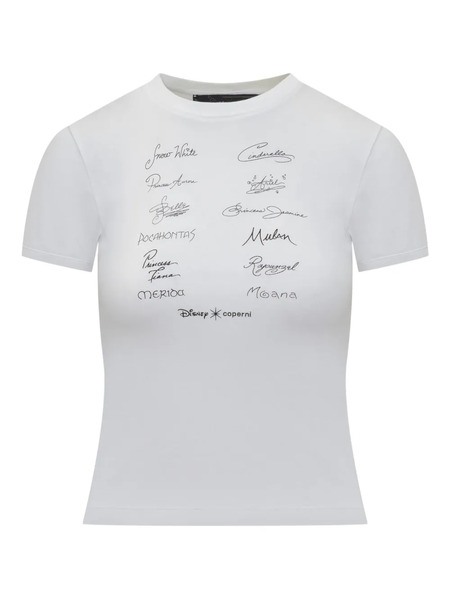  Coperni X Disney Signatures T-shirt - White 