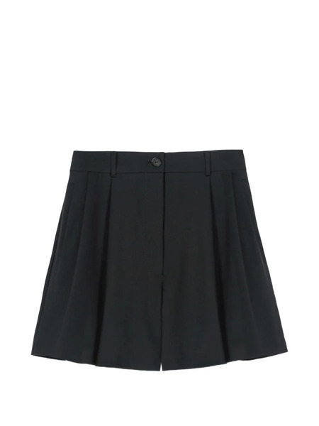  Cordera Button-fastening Tailored Shorts - Black 