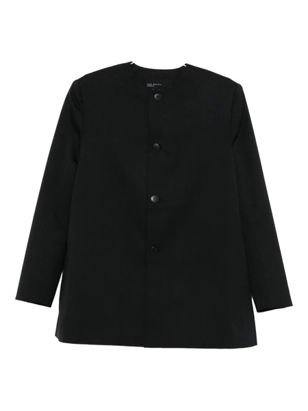  Cordera Collarless Jacket - Black 