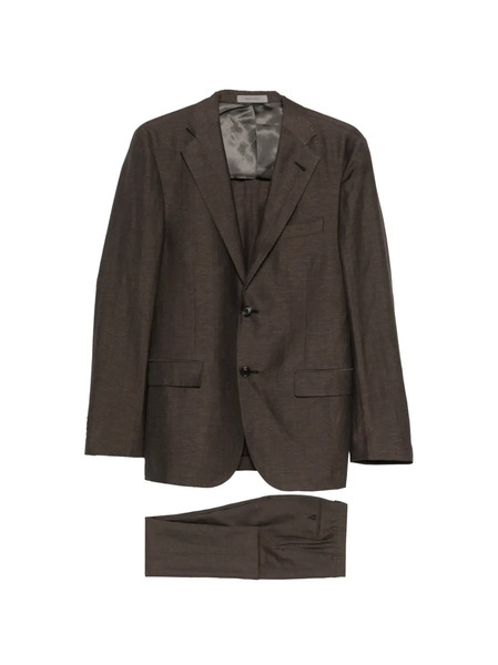  Corneliani Button Suit - Brown 