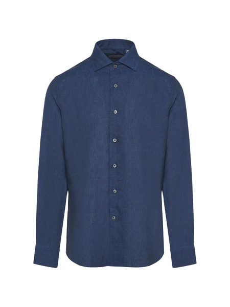  Corneliani Buttoned Shirt - Blue 