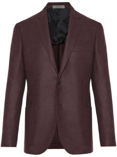  Corneliani Buttoned Up Blazer - Red 