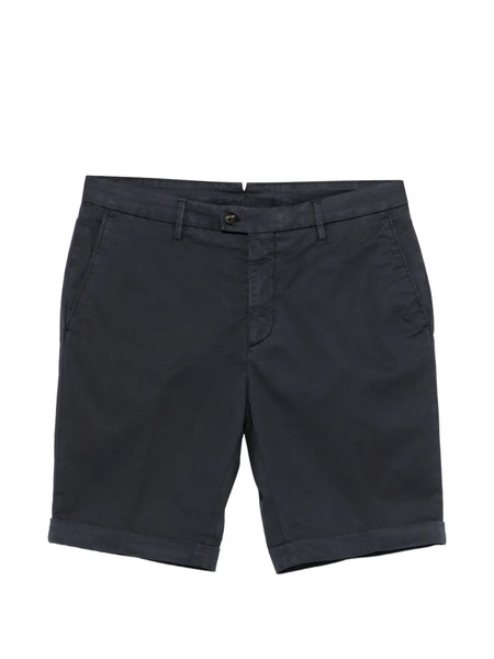  Corneliani Cuffed Shorts - Blue 