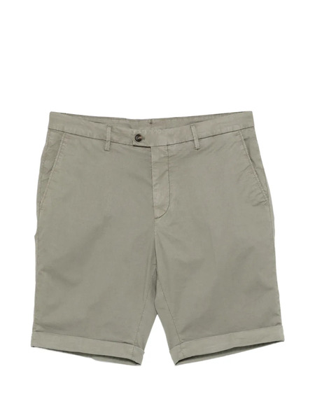  Corneliani Cuffed Shorts - Green 