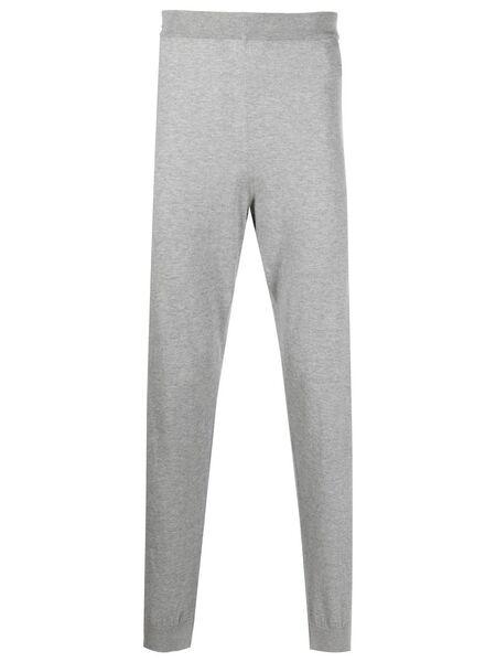 Corneliani Fine-knit Track Pants - Grey 