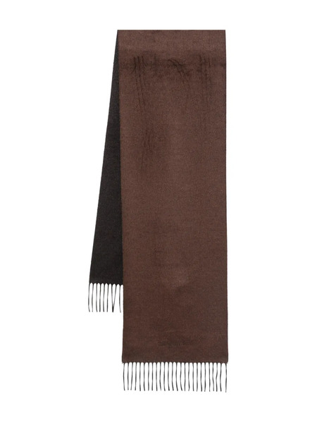  Corneliani Fringed Scarf - Brown 