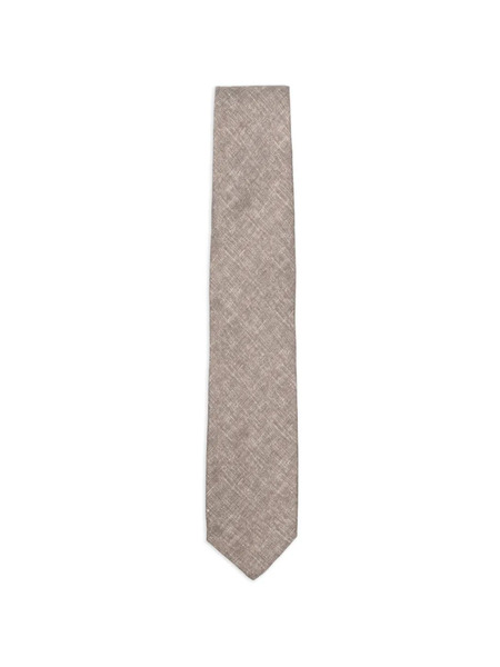  Corneliani Herringbone Tie - Neutrals 