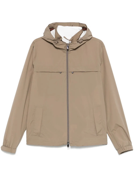  Corneliani Hooded Jacket - Brown 