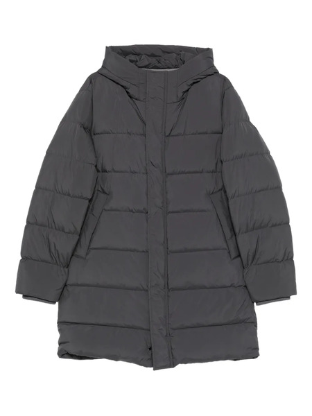  Corneliani Hooded Quilted Coat - Grey 