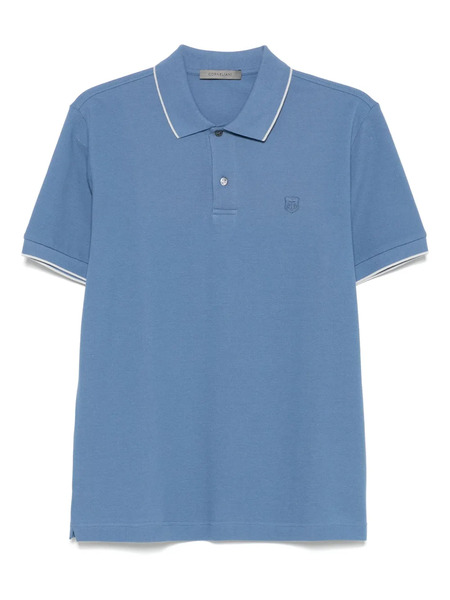 Corneliani Jersey Polo Shirt - Blue 