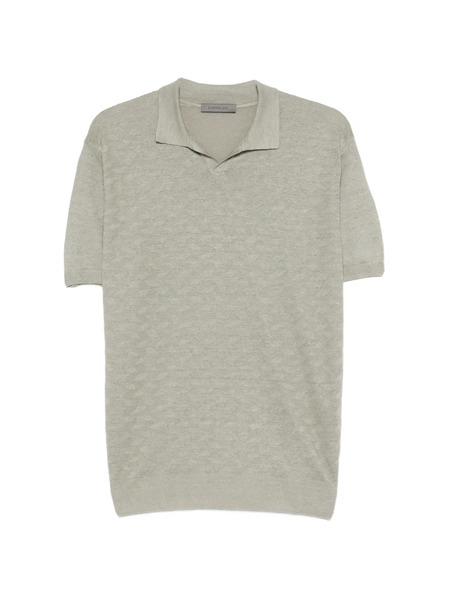  Corneliani Knitted Polo Shirt - Neutrals 