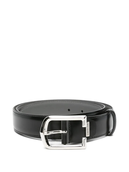  Corneliani Leather Belt - Black 