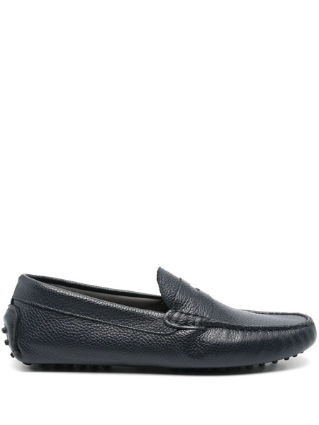  Corneliani Leather Loafers - Blue 