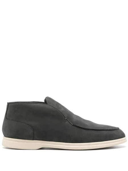  Corneliani Leather Loafers - Green 