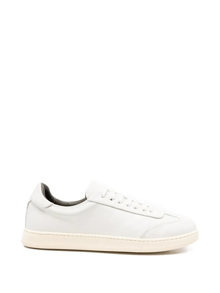  Corneliani Leather Sneakers - Grey 