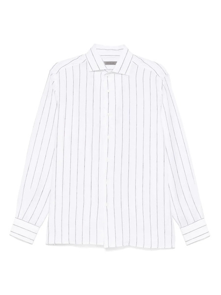  Corneliani Linen Shirt - White 