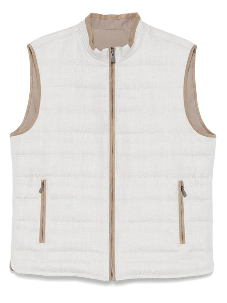  Corneliani Outdoor Waistcoat - Grey 