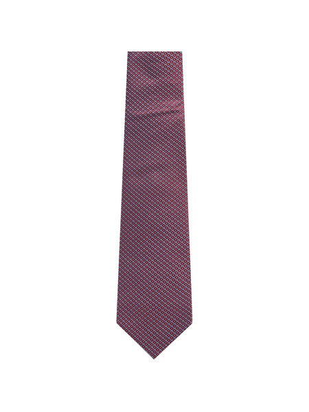  Corneliani Patterned Tie - Red 