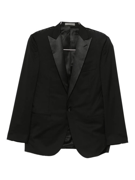  Corneliani Peak-lapel Suit - Black 