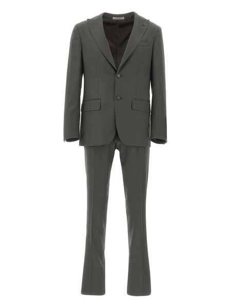  Corneliani Peak-lapels Wool Suit - Grey 