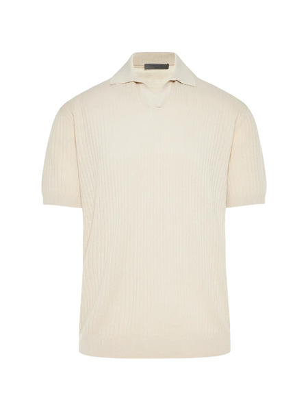  Corneliani Pima Ribbed Sweater - Neutrals 