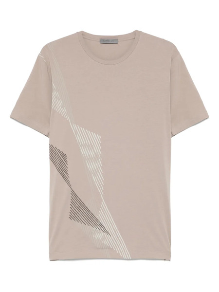  Corneliani Printed T-shirt - Neutrals 