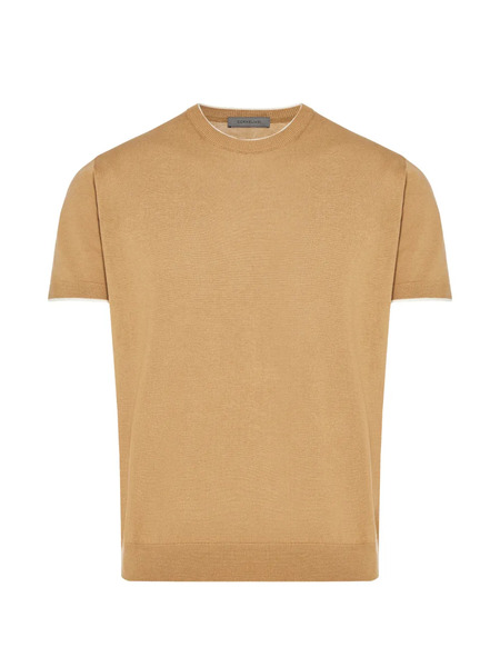  Corneliani Ribbed T-shirt - Neutrals 