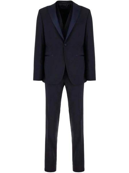  Corneliani Shawl Lapel Suit - Blue 