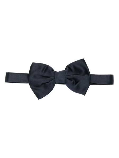  Corneliani Silk Bow Tie - Black 
