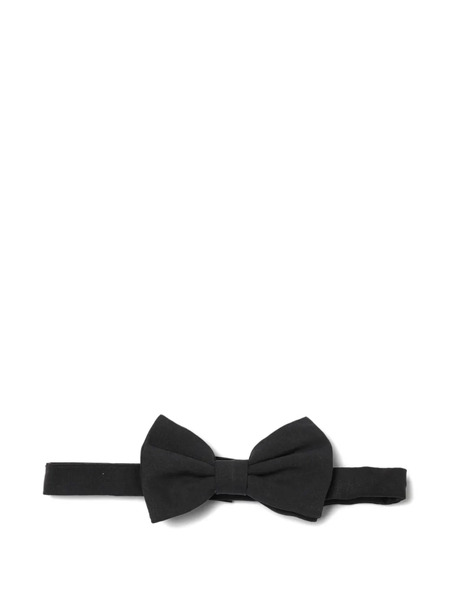  Corneliani Silk Bow Tie - Black 
