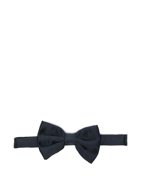  Corneliani Silk Bow Tie - Blue 