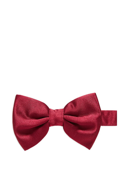  Corneliani Silk Bow Tie - Red 