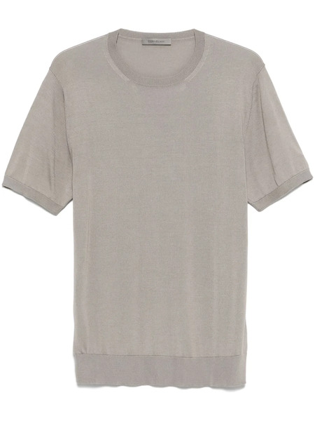  Corneliani Silk T-shirt - Grey 