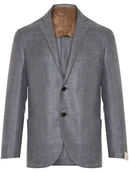  Corneliani Single-breasted Blazer - Blue 