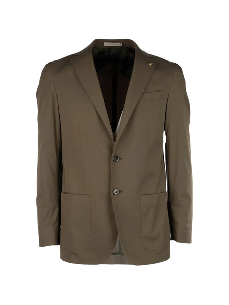  Corneliani Single-breasted Blazer - Green 