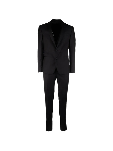  Corneliani Single-breasted Suit - Black 