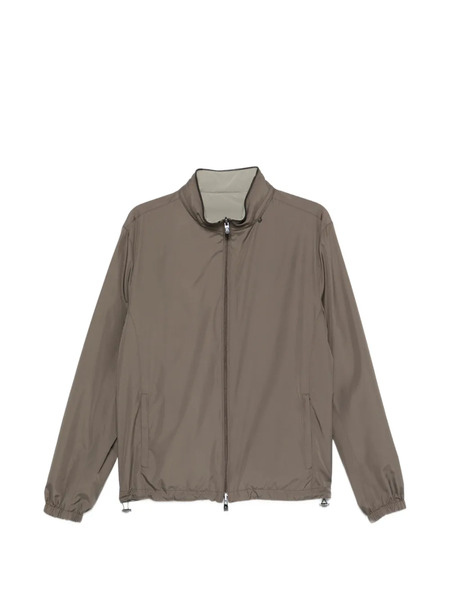  Corneliani Zip-up Reversible Jacket - Brown 