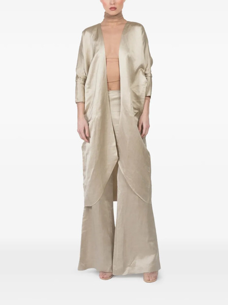  Cortana Paz Longline Jacket - Neutrals 